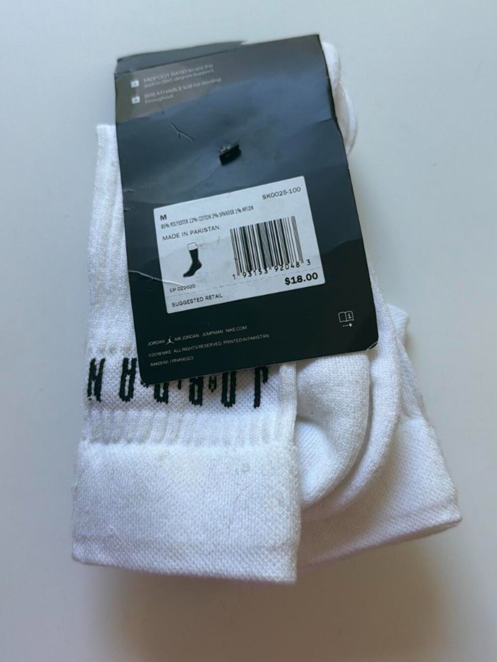 Jordan Legacy Crew Socks - Picture 3 of 5